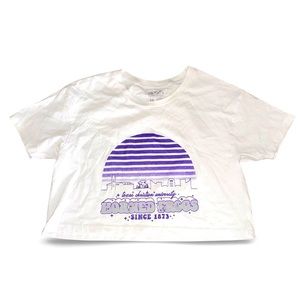 TCU Horned Frogs Gameday Crop Top: Medium: Big 12: NCAA: Ft. Worth Texas